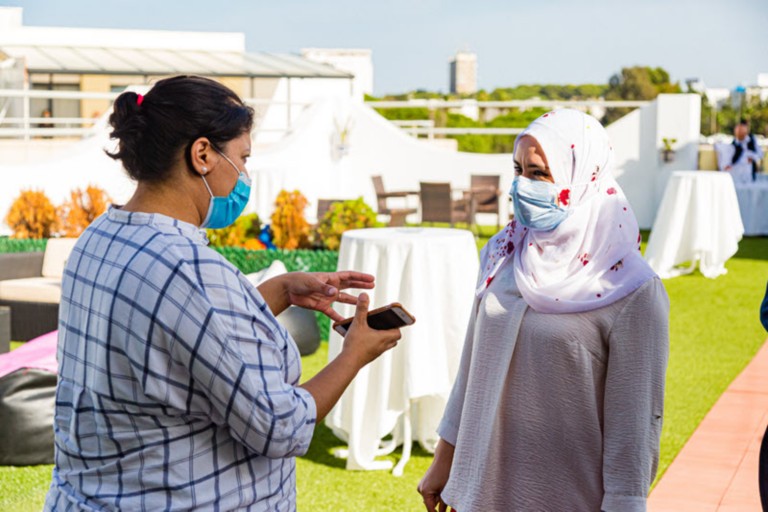 Belkisse Bentahar & Amina Amara, Novo Nordisk Algérie 